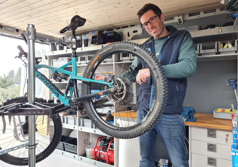 Nussschrauber Fahrrad Service Mobil Vöcklabruck