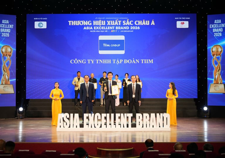 Tiim Group nhận giải thưởng thương hiệu xuất sắc châu á