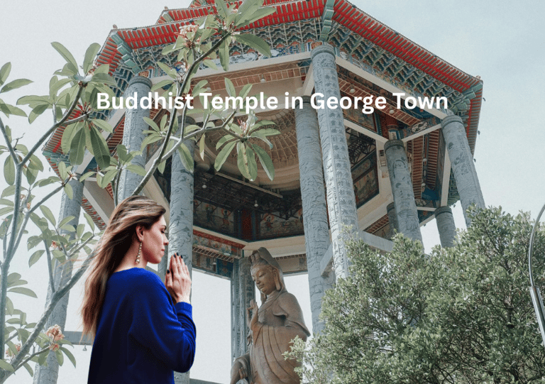 Buddhist Temple in George Town Malaysia