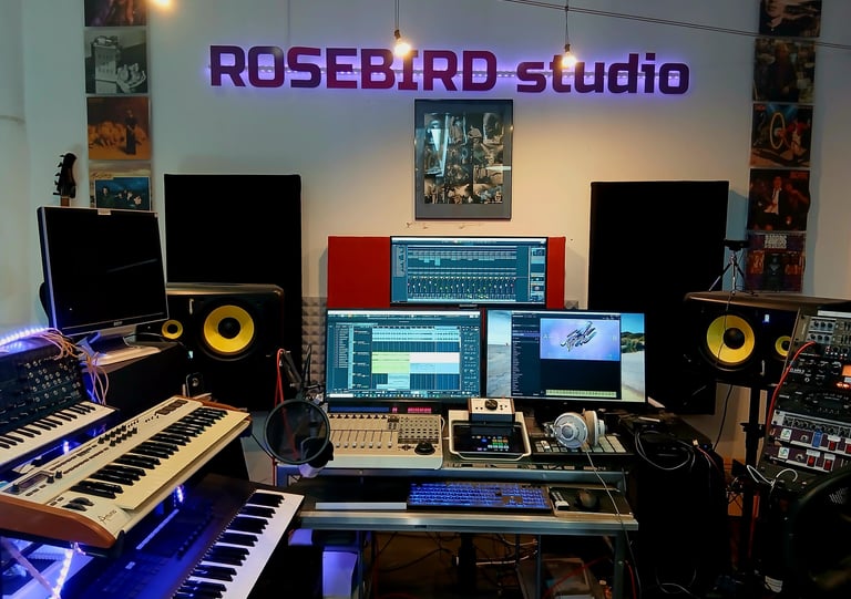 vue large du studio rosebirdstudio