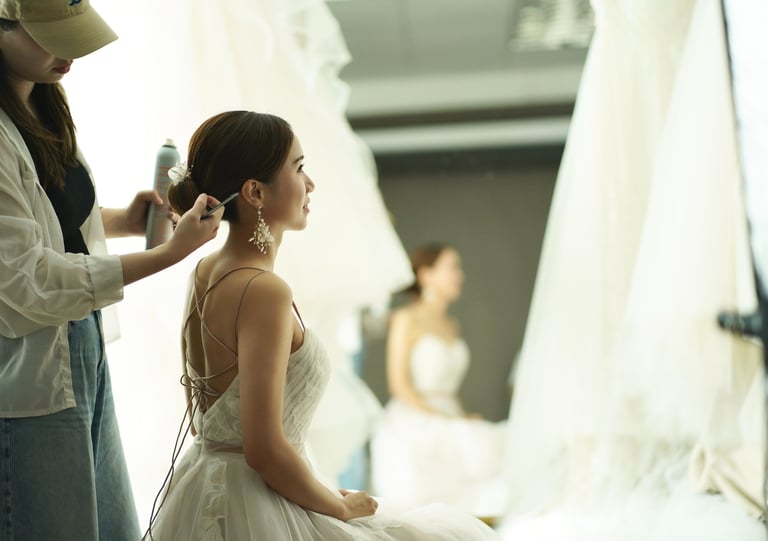 香港婚禮新娘化妝師跟妝