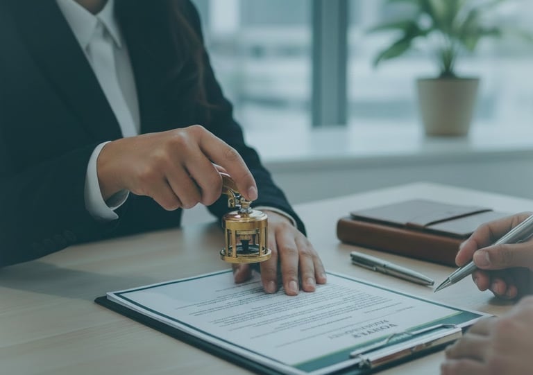 Servicio de notaría y apostilla de documentos en Estados Unidos