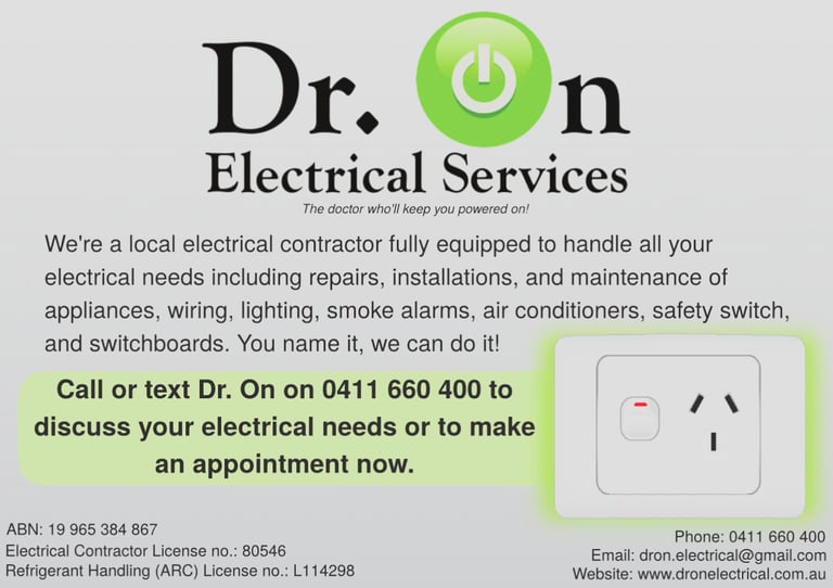 We're a local electrical contractor fully equipped to handle all your electrical needs.