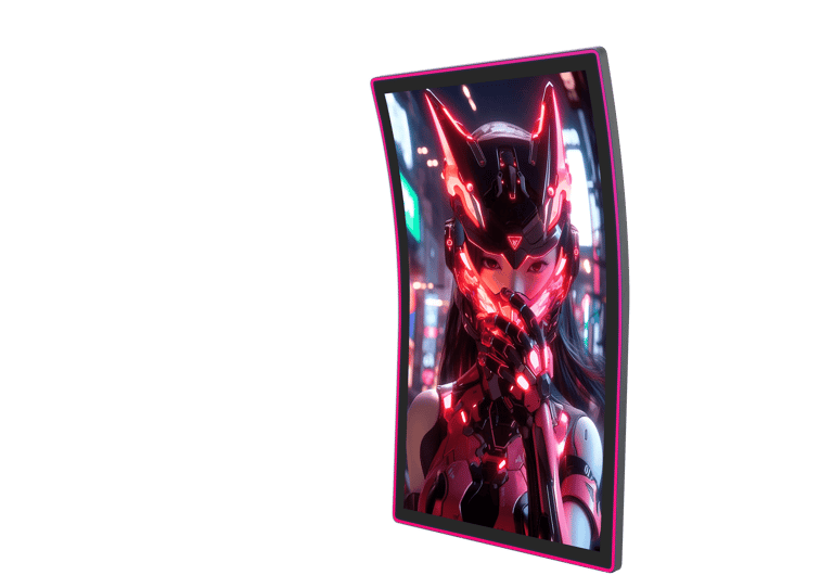 the 4k j curved touch screen for casino and gaming