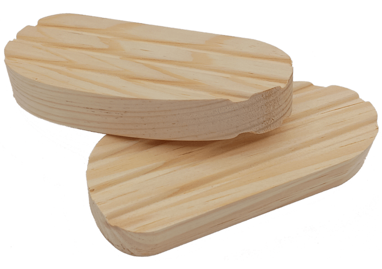 Bovine hoof blocks ready for shipping from Rosholt, WI