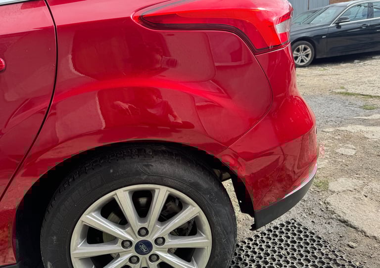 polakierowany pojazd