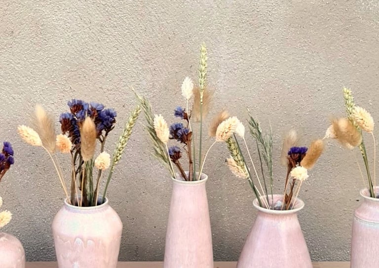 Soliflores en céramique, petits vases, décoration d'intérieur