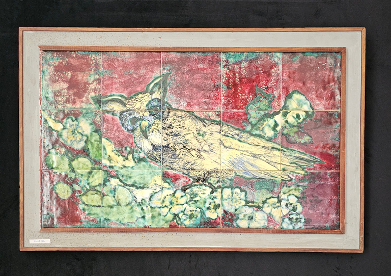 Le hiboux - céramique - Solange Latteur