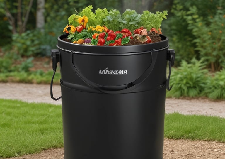 Epica Compost Tumbler Dual Chamber