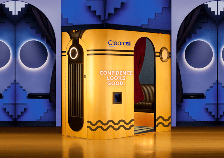 Clearasil photobooth