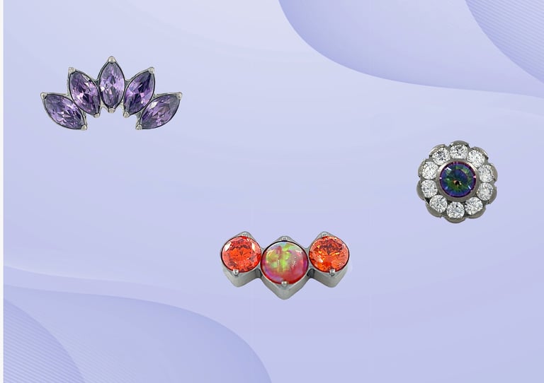 Ear piercing jewellery