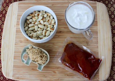 Thai peanut sauce ingredients