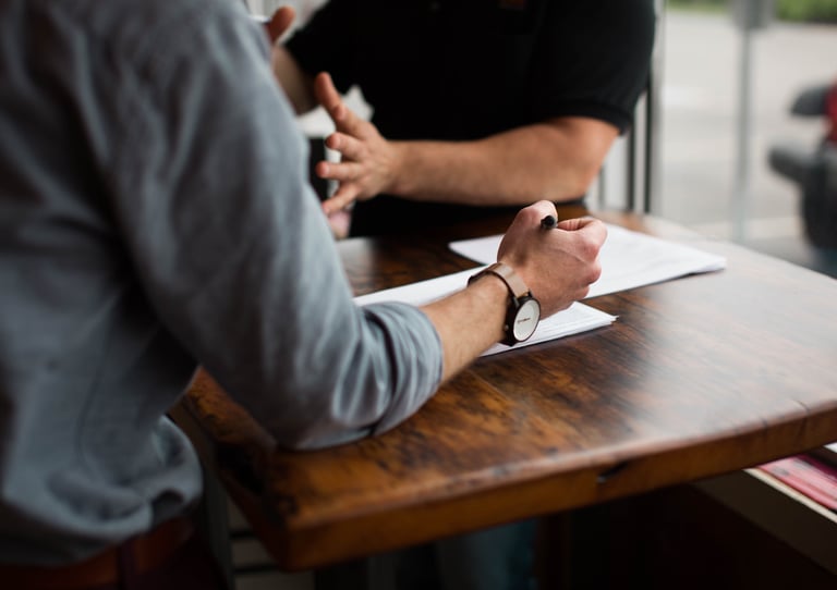 Clients et expert comptable en RDV - InFine Experts comptables Marseille