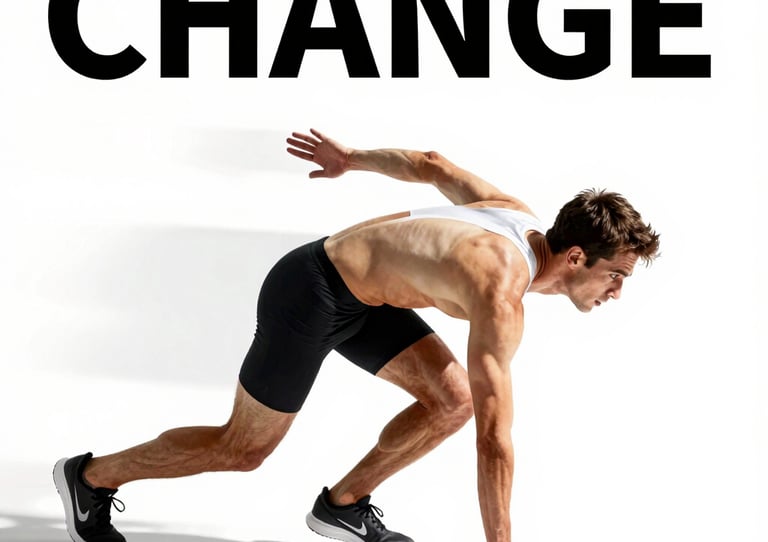 A serene workspace with a navy and gold color scheme, featuring a laptop and a cup of tea.