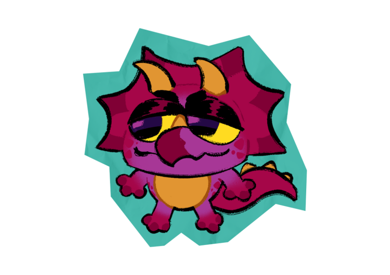 Purple Dino