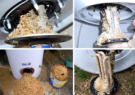 chauffe-eau non entretenu, corrosion et calcaire