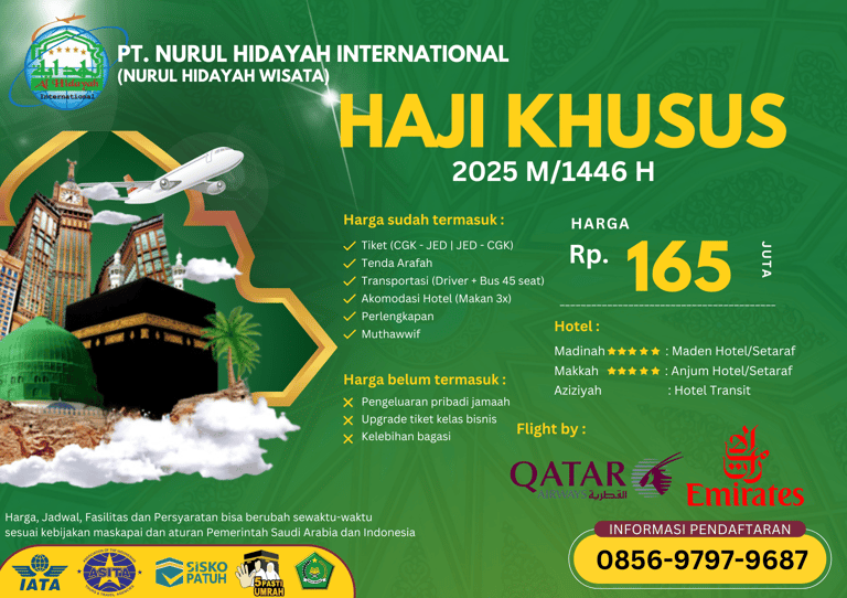 biaya haji khusus 2025 ekonomis