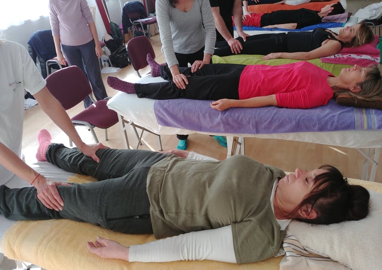 Formation massage Du Ventre Ampuku Dan Tien, par Salima Ciccariello Ecole IMAE, IstresA