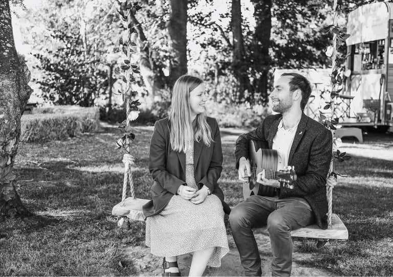 Blue Acre Weddings in Conwy, North Wales | Han & Stu Wedding Ceremony Music Duo Blog