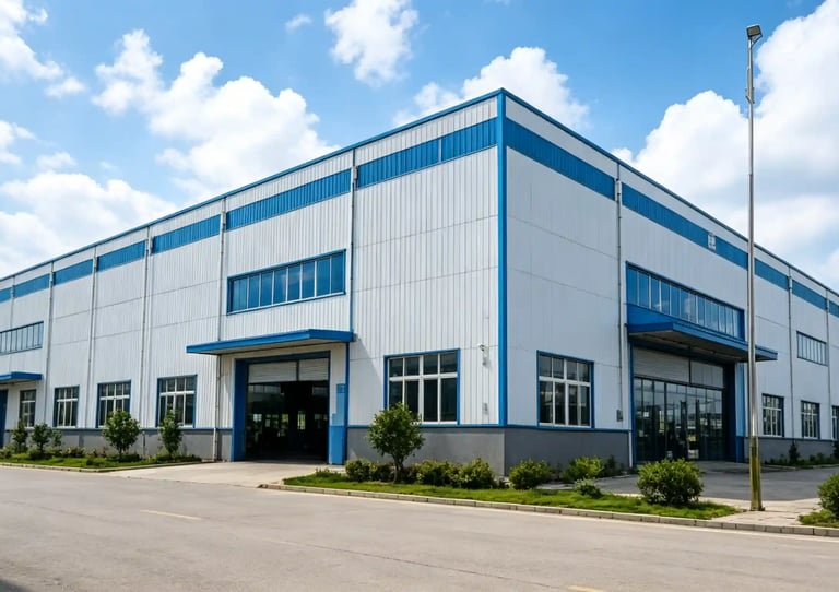 Fulei Metal shheet metal Modern industrial warehouse building