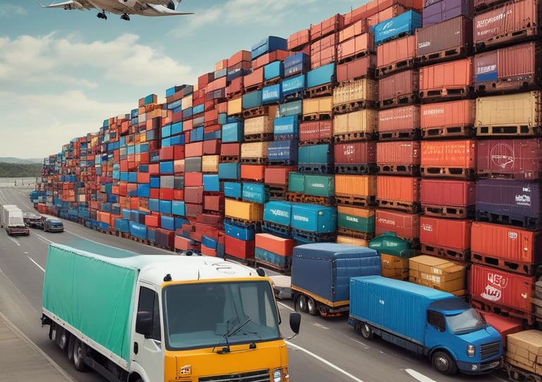 A cardboard box labeled for moving services is placed on a carpeted floor. The box has a design indicating a 35th anniversary. There is a cable draped over the box, and a backpack is partially visible next to it. Nearby, there are white drawers.