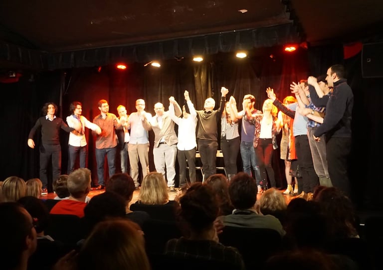 Spectacle de fin d'année stand-up Comic Academy — théâtre Paris