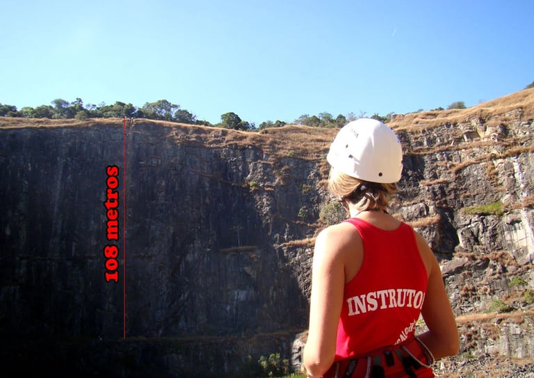 O maior rapel de Sâo Paulo - 108m