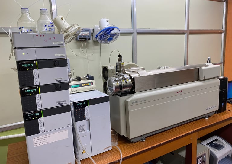 LC-MS/MS in TAAB's lab - Kolkata India