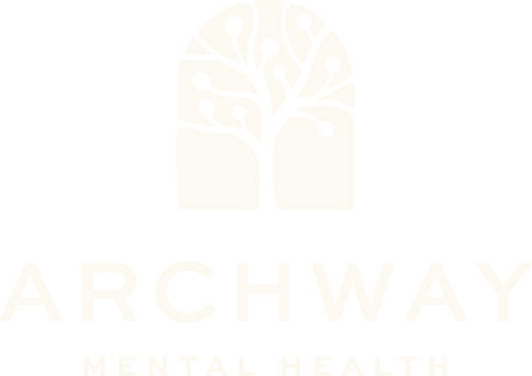 Archway Mental Health logo with brain synapse tree art icon.