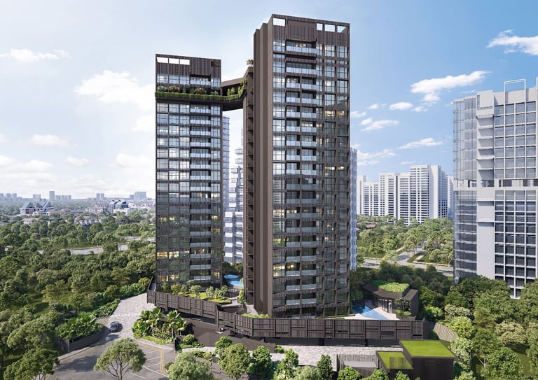 Arina East Residences freehold condo near MRT