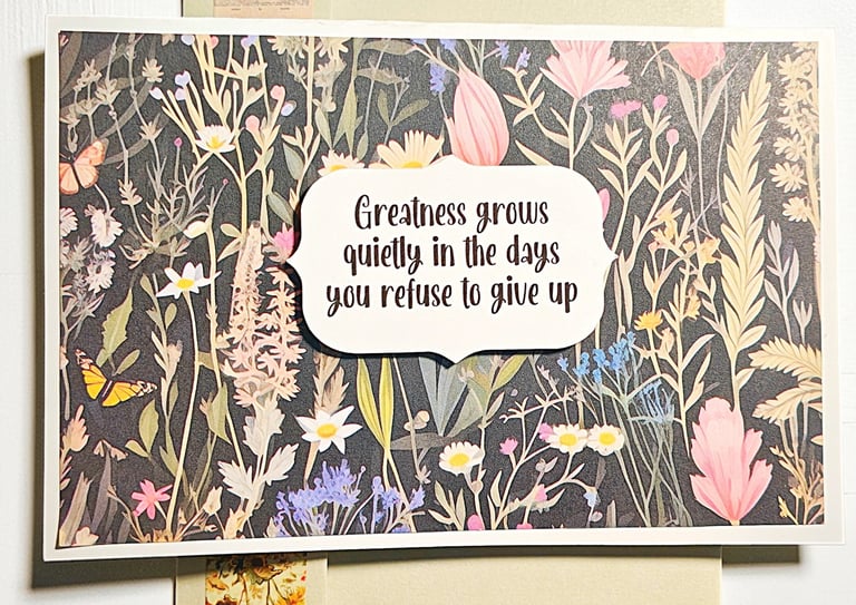 handmade greeting card