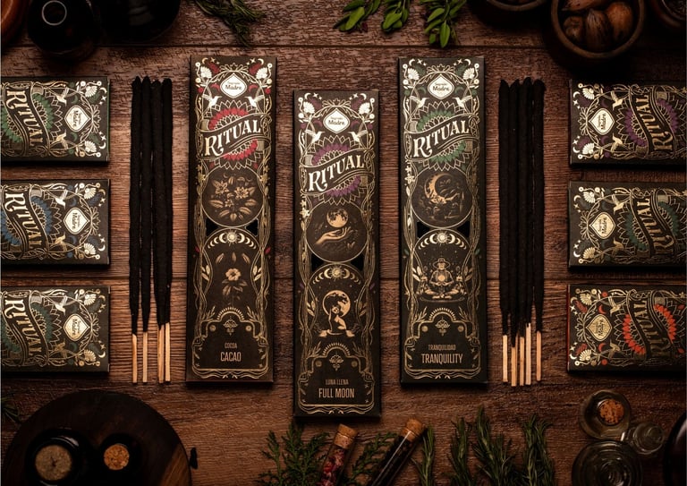 Inciensos Sagrada Madre para hacer rituales de limpieza energética 