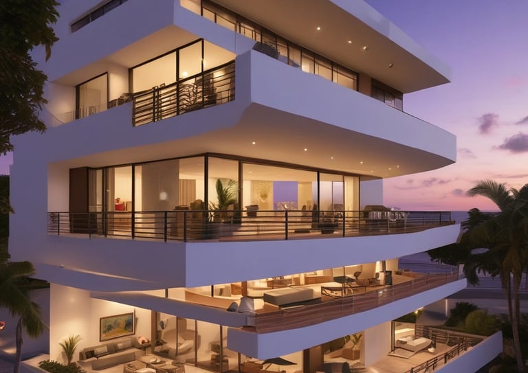 Bright living room with modern inventory