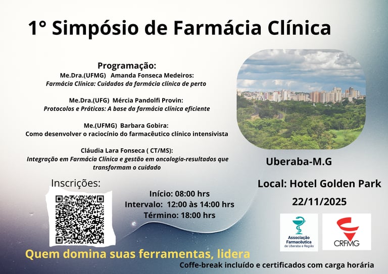 a poster for a clinic in a city