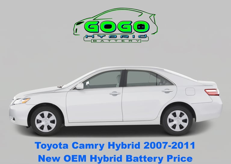 toyota camry hybrid 2007 2008 2009 2010 2011 new oem hybrid battery GoGoHybridBattery.com 