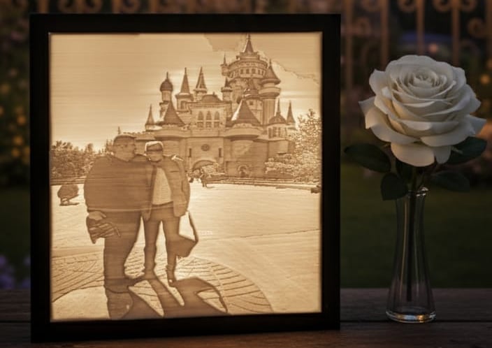 3D Lithophane, 3D Litofan Gece Lambası, Gece Lambası, Işık Kutusu, Lamba, Dekoratif