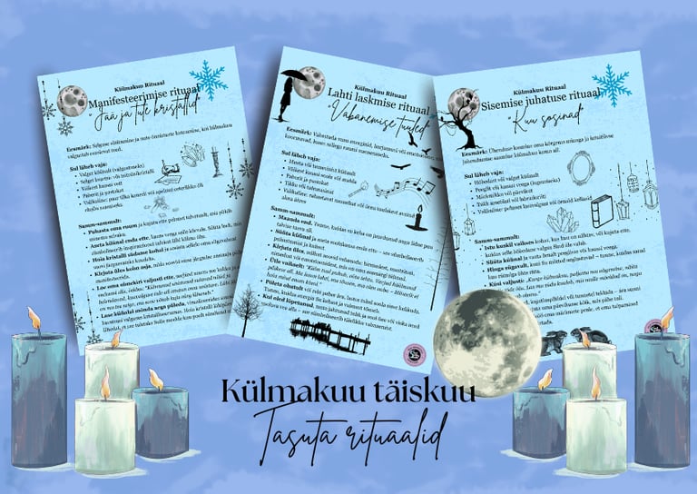 Külmakuu rituaalid Soul Sisters Tarot