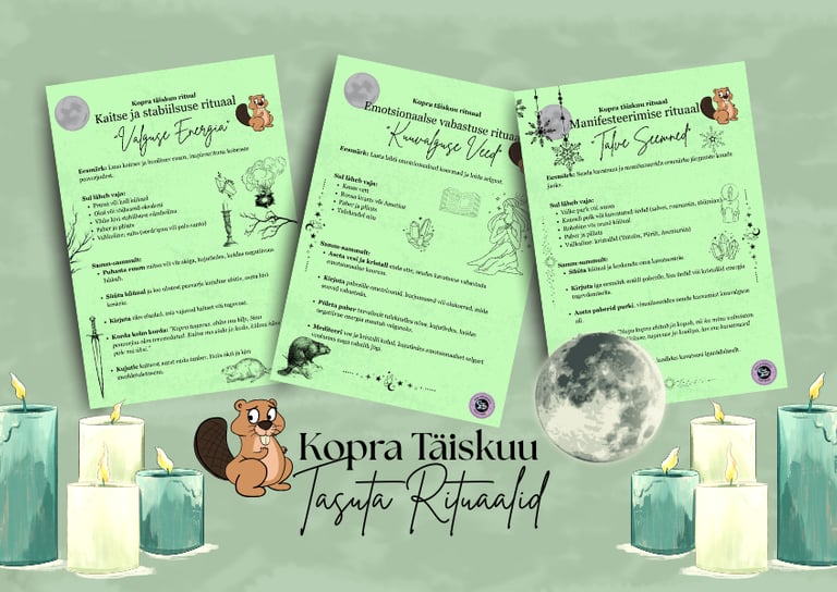 Koprakuu rituaalid Soul Sisters Tarot