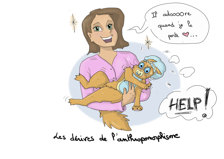 les dérives de l'anthropomorphisme avec un chat