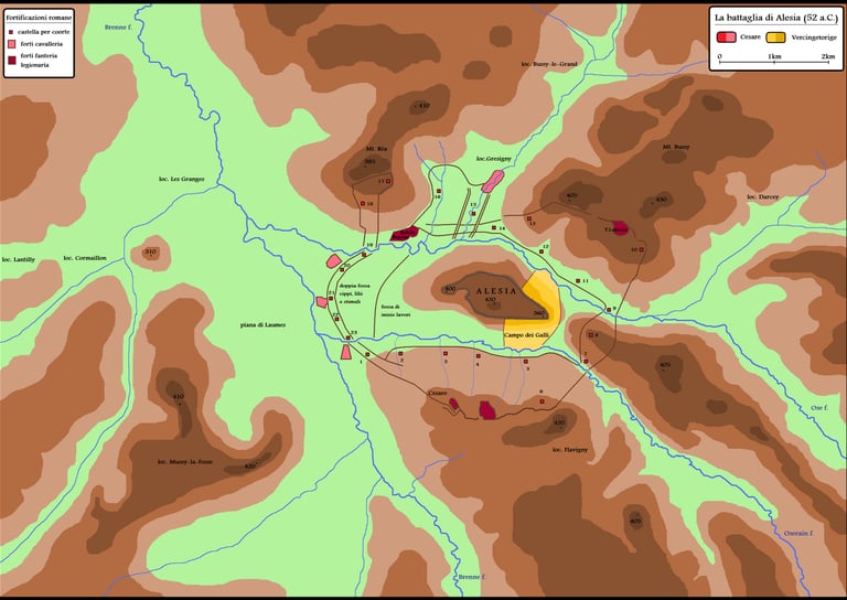 batalla de alesia