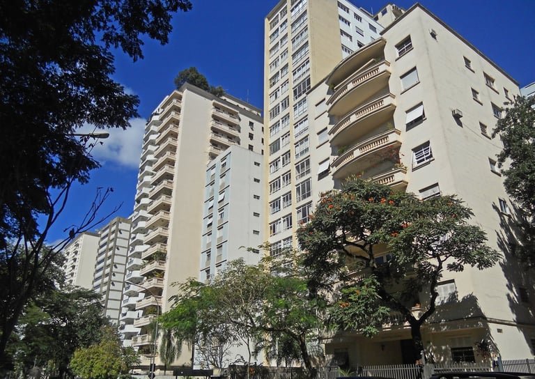 Bairro de Higienópolis - aluguel de caçambas