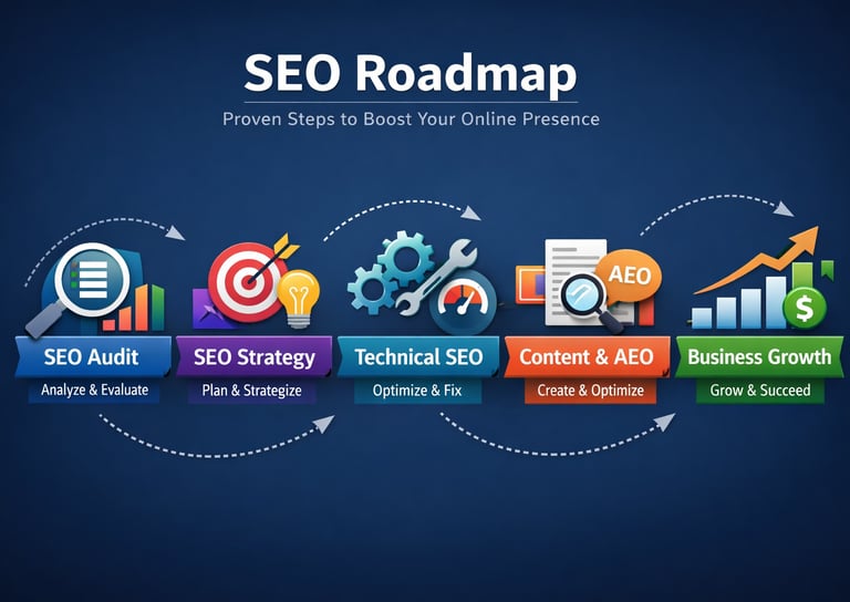 SEO Roadmap Process - Tech SEO Service