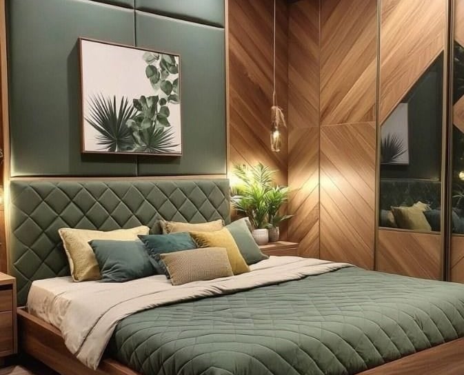 Premium upholstered headboard designs by expert headboard makers in Bangalore