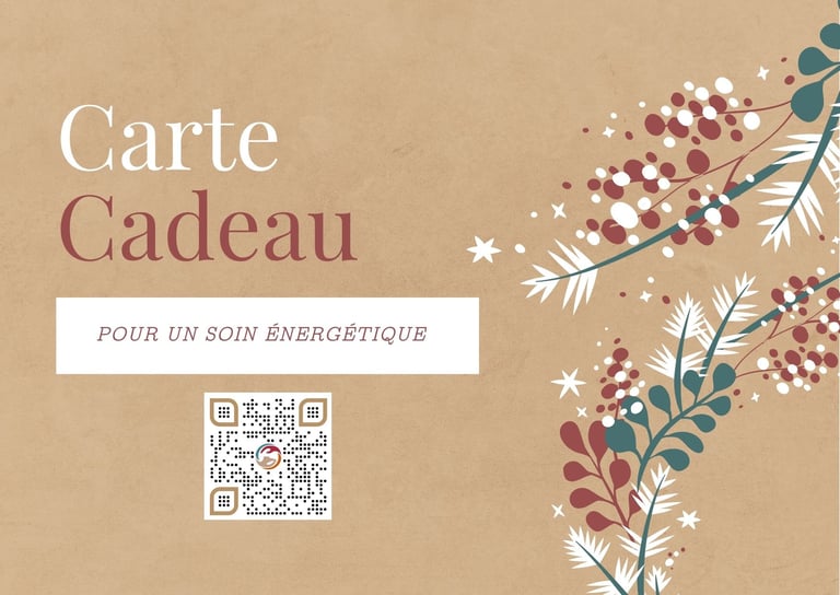 carte cadeau soin énergétique