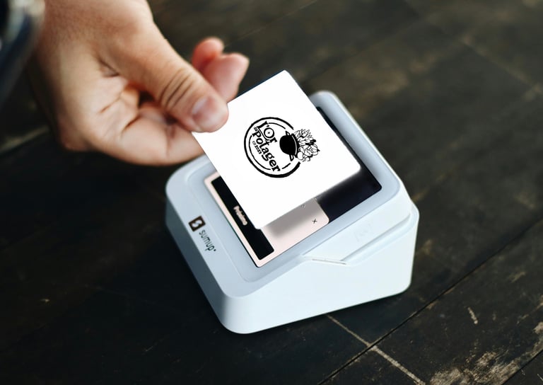 Terminal de paiement L'Or du Potager