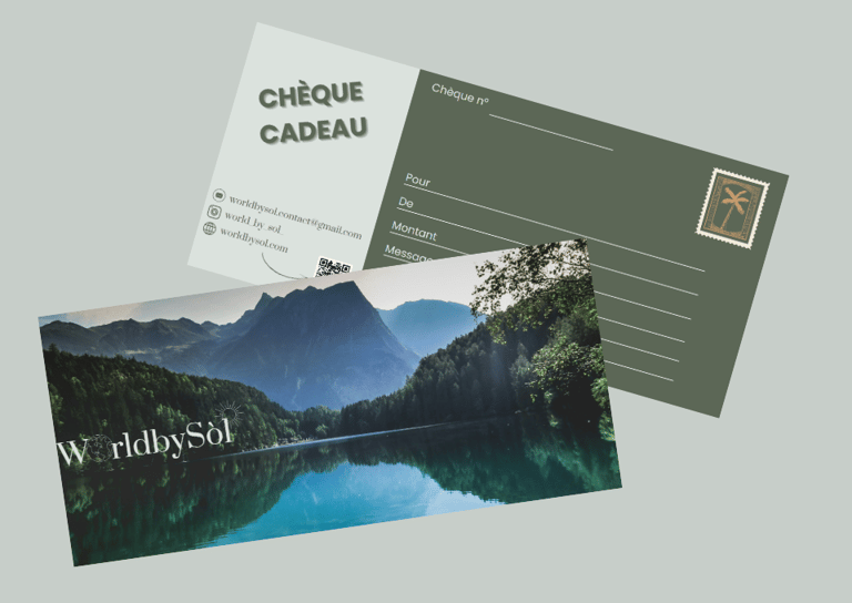 Carte Cadeau Physique Voyage