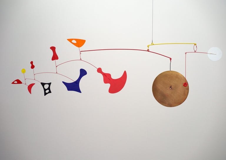 A typical Calder mobile, 1948