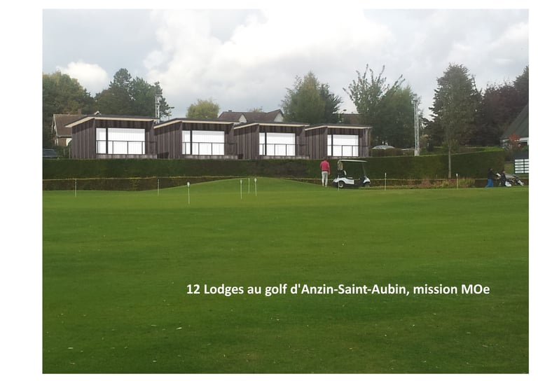 lodges au grolf d'Arras à Anzin-Saint-Aubin