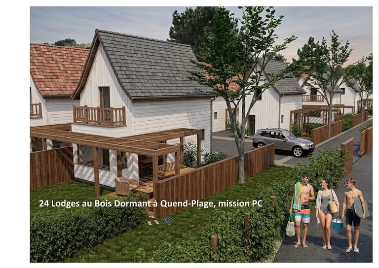 lodges au camping à Quend-plage