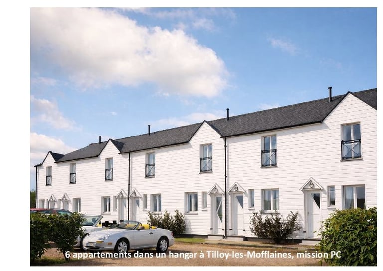 appartements verticaux à Tilloy-les-Mofflaines